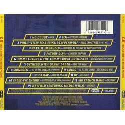 Go Ścieżka dźwiękowa (Various Artists) - Tylna strona okladki plyty CD