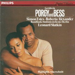 Porgy and Bess Soundtrack (George Gershwin) - CD cover