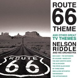 Route 66 Soundtrack (Various Artists, Nelson Riddle) - CD cover