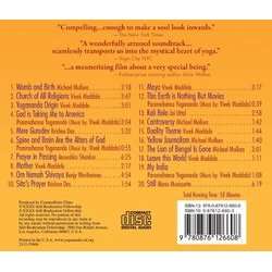 Awake: The Life of Yogananda Soundtrack (Vivek Maddala, Michael Mollura) - CD Back cover