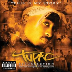 Resurrection Colonna sonora (Tupac ) - Copertina del CD