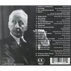 Lost Broadway and More: Volume 6 - Jerome Kern Ścieżka dźwiękowa (Various Artists, Jerome Kern) - Tylna strona okladki plyty CD