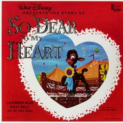 So Dear to My Heart 声带 (Various Artists, Carl Berg, Bobby Driscoll) - CD封面