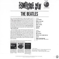 Something New Soundtrack (The Beatles) - CD Back cover