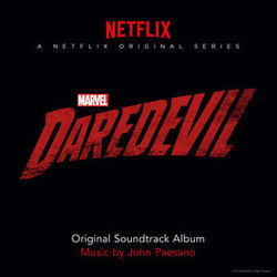 Daredevil サウンドトラック (John Paesano) - CDカバー