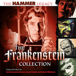 The Hammer Legacy: The Frankenstein Collection Trilha sonora (Don Banks, James Bernard, Leonard Salzedo, Malcolm Williamson) - capa de CD