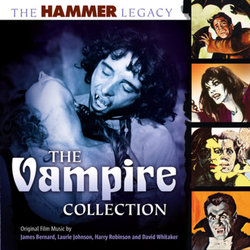 The Hammer Legacy: The Vampire Collection 声带 (James Bernard, Laurie Johnson, Harry Robinson, David Whitaker) - CD封面