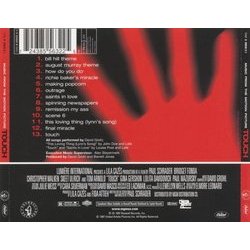 Touch Ścieżka dźwiękowa (Dave Grohl) - Tylna strona okladki plyty CD