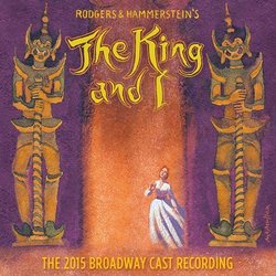 The King and I サウンドトラック (Oscar Hammerstein II, Richard Rodgers) - CDカバー