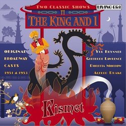The King and I / Kismet Soundtrack (George Forrest, Oscar Hammerstein II, Richard Rodgers, Robert Wright) - CD cover