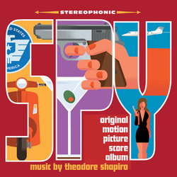 Spy Trilha sonora (Theodore Shapiro) - capa de CD