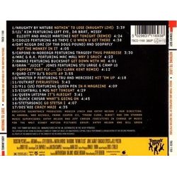 Nothing to Lose Soundtrack (Various Artists) - CD Back cover