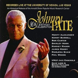 Johnny Pate 80th Birthday Celebration Soundtrack (Various Artists, Johnny Pate) - CD cover