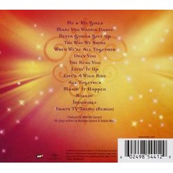 Bratz: Genie Magic Ścieżka dźwiękowa (Bratz , Matthew Gerrard, Robbie Nevil) - Tylna strona okladki plyty CD