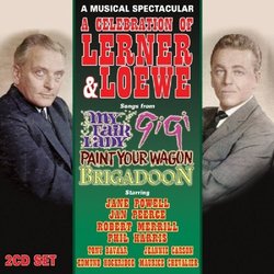 A Celebration Of Lerner & Loewe 声带 (Alan Jay Lerner , Frederick Loewe) - CD封面