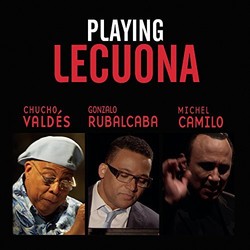Playing Lecuona Soundtrack (Various Artists, Ernesto Lecuona) - CD cover