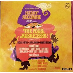 The Four Musketeers Trilha sonora (Laurie Johnson, Herbert Kretzmer) - capa de CD