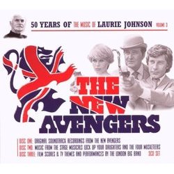 50 Years of the Music of Laurie Johnson Vol. 3: The New Avengers サウンドトラック (Laurie Johnson) - CDカバー