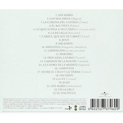 El Discpulo Soundtrack (Daniel Casares, Felix Grande) - CD-Rckdeckel