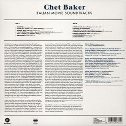 Italian Movie Soundtracks サウンドトラック (Various Artists, Chet Baker) - CD裏表紙
