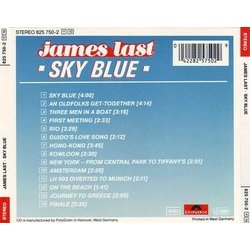 Sky Blue Soundtrack (James Last) - CD Achterzijde