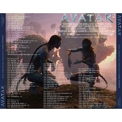 Avatar 声带 (James Horner) - CD后盖