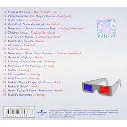 Kaczmarek by Możdżer Ścieżka dźwiękowa (Jan A.P. Kaczmarek, Leszek Możdżer) - Tylna strona okladki plyty CD