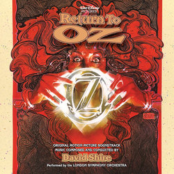 Return to Oz Trilha sonora (David Shire) - capa de CD
