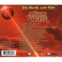 Der Kleine Vampir Soundtrack (Various Artists) - CD Back cover