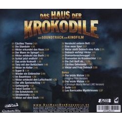 Das Haus der Krokodile Trilha sonora (Helmut Zerlett, Christoph Zirngibl) - CD capa traseira
