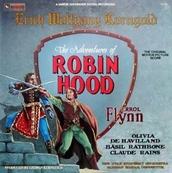 The Adventures of Robin Hood 声带 (Erich Wolfgang Korngold) - CD封面