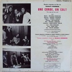 Une Corde, Un Colt サウンドトラック (Andr Hossein) - CD裏表紙