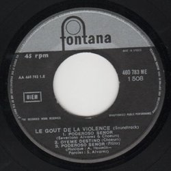Le Got de la Violence Ścieżka dźwiękowa (Andr Hossein) - wkład CD