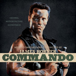 Commando Trilha sonora (James Horner) - capa de CD
