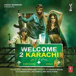 Welcome 2 Karachi Soundtrack (Various Artists) - CD cover