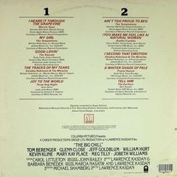The Big Chill Colonna sonora (Various Artists) - Copertina posteriore CD