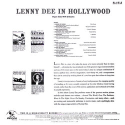 In Hollywood ! Trilha sonora (Various Artists, Lenny Dee) - CD capa traseira