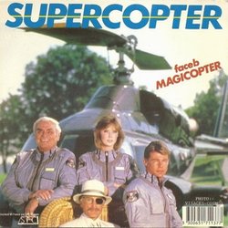 Supercopter Ścieżka dźwiękowa (Sylvester Levay) - Tylna strona okladki plyty CD