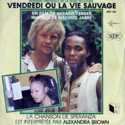 Vendredi ou la vie sauvage Soundtrack (Alexandra Brown, Maurice Jarre) - CD-Cover