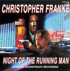 Night of the Running Man Trilha sonora (Christopher Franke) - capa de CD