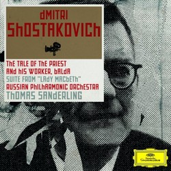 The Story of the Priest and His Helper Balda; Lady Macbeth-Suite Soundtrack (Dmitri Shostakovich) - CD cover