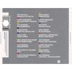 24 Hour Party People Soundtrack (Various Artists) - CD Back cover