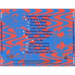 Animaniacs: Yakko's World Ścieżka dźwiękowa (Various Artists) - Tylna strona okladki plyty CD