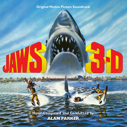 Jaws 3-D Trilha sonora (Alan Parker) - capa de CD