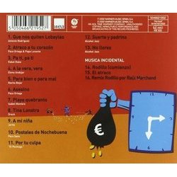 Atraco a las 3... y Media サウンドトラック (Various Artists) - CD裏表紙