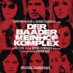 Der Baader Meinhof Komplex Soundtrack (Various Artists, Peter Hinderthr, Florian Tessloff) - CD cover