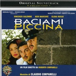 Baciami Piccina サウンドトラック (Claudio Cimpanelli) - CDカバー