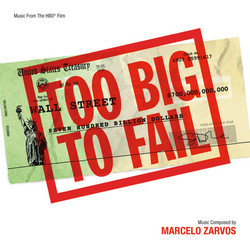 Too Big to Fail Trilha sonora (Marcelo Zarvos) - capa de CD