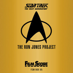 Star Trek: The Next Generation サウンドトラック (Ron Jones) - CDカバー