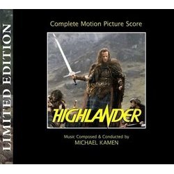 Highlander Soundtrack (Queen , Michael Kamen) - CD cover